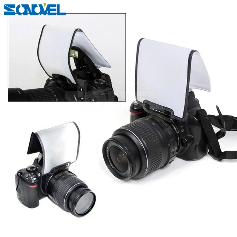 Universal flash diffuser Pop Up speedlite Diffuser for Nikon D80 D7100 D750 D610 D5600 D3400 D5200 D3200 D3300 D5500 D7000
