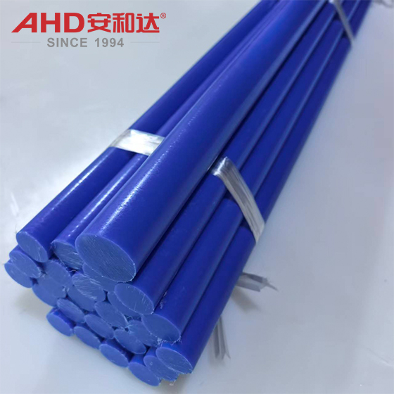 PA6 Nylon Extruded Rod Blue PA6 Nylon Extruded Rod Blue