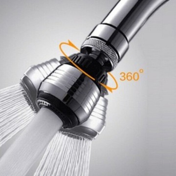 ZLinKJ 1PC 360 Rotate Water Saving Faucet Bathroom Kitchen Faucets Accessories Mixers & Taps Aerator Nozzle Filter