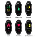 M1 Newest AI Smart Bracelet With Bluetooth Earphone Heart Rate Monitor Smart Wristband Fitness Tracker Men Women Sports Watch