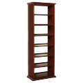 Pure Solid Wood Practical CD Rack Large Capacity 224 Pieces New Landing Decorative CD Cabinet DVD Cabinet Free Installation