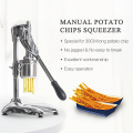 ITOP Commercial Long 30cm Potato Ships Squeezers Machine French Manual Fries Cutters American Fried Potato Chip