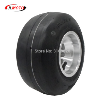 10x4.50-5 5 Inch Racing Wheel Tire with Alloy Aluminium Rim Fit For 168 Go Kart Buggy Front DIY ATV Quad Scooter Bike Parts