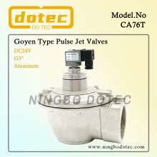 3" CA76T G Series Threaded Pulse Valve 24VDC