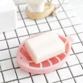 Fish-shaped Double-layer Plastic Bathroom Soap Tray Drain Soap Dish