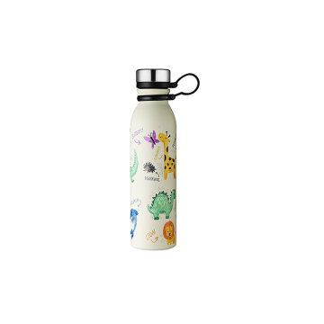 Double wall insulated stainless steel water bottle