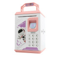 money-box Fingerprint Electronic Piggy Bank ATM Password Money bank Cash Coins Saving Box ATM Bank Safe Box Automatic deposit