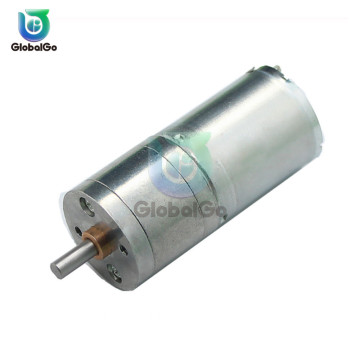 25GA 370 DC reduction gear motor 12V/300RPM RPM Micro Speed Gear Motor With Metal Gearbox Wheel