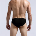 men underwear briefs hollow out separates scrotum design Cotton fabric Mens underwear male sexy underpants man gay M L XL XXL
