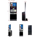 Wireless WIFI PC built in self-service payment receive kiosk TFT LCD touch photo printing terminal signage totem