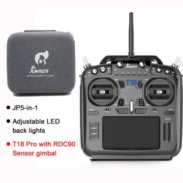 Jumper T18 Pro RDC90 Sensor JP5-in-1 Multi-Protocol RF Module OpenTX T18 Radio Transmitter With Hall Gimbals