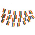 Fashion Fabric Bunting Pennant Flags UK US National Flag Banner Garland Personality Birthday Party Decoration Accessories