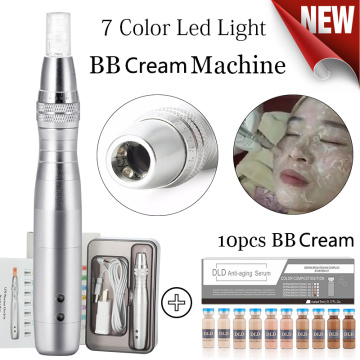 Korea Skin Care Kit BB Serum Glow Nano Microneedling BB treatment Machine Pen CC Cream Glow Meso Brightening Foundation liquid