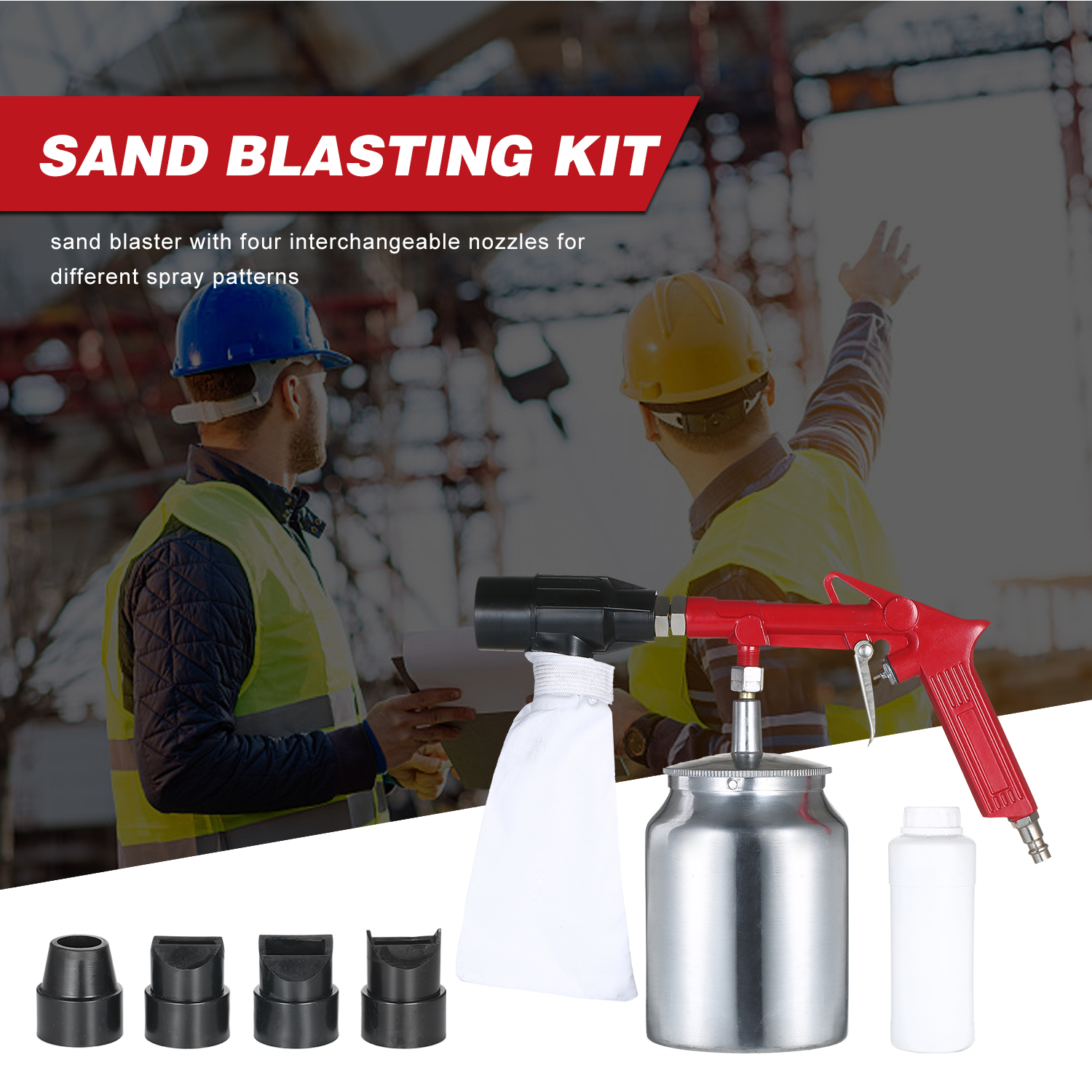 Mini Handheld Sand Blasting Machine Sand Blasting Kit Sand Blaster Gun Sandblasting Spray Gun Spot Sandblaster Sand-blasting Gun
