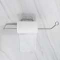 Toilet Kitchen Roll Paper Holder Stainless Steel Repeatedly Washable Stick Hooks Rack Bathroom Storage Accessories
