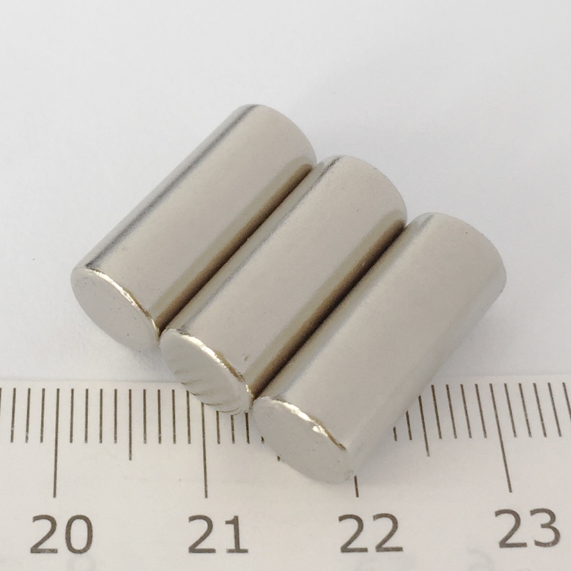 8pcs Neodymium magnetic materials Disc Bar Dia8x20mm Rare Earth Strong Neodymium Magnet Bulk Super Magnets
