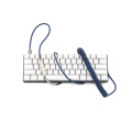 GKs Space Cable Aviator Dark Blue Custom usb c port coiled Cable wire for Mechanical Keyboard GH60 USB cable type c USB