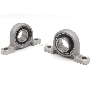 2PCS 25mm KP005 bearing insert shaft support Spherical roller zinc alloy mounted s pillow block housing