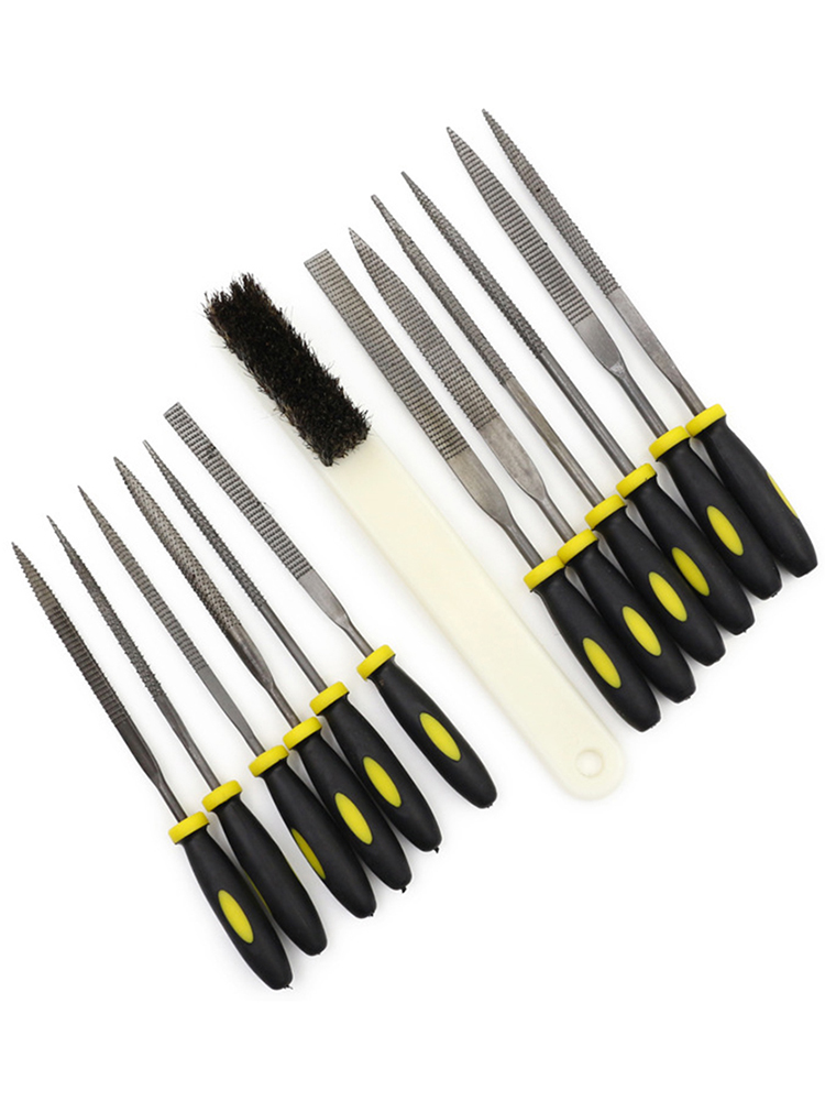 15 PCS Tools Set File Mini Rasp Diamond File Wood Grinding Tool Kit Hand File Set Hand Needles DIY tools