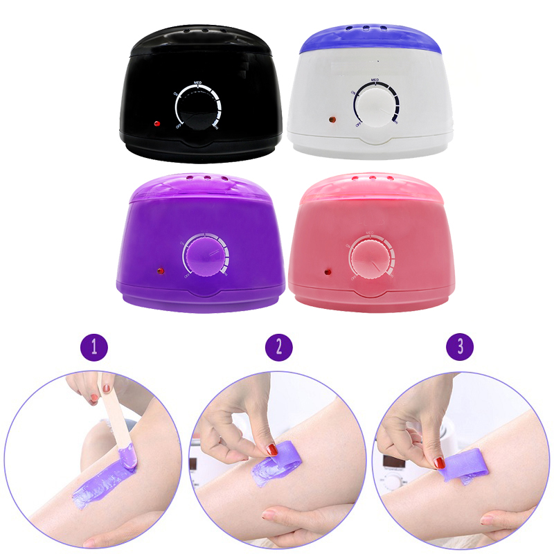 Wax Warmer Heater Paraffin Wax Machine Kit SPA Body Epilator Leg Depilatory Skin Care Hair Removal Tool With Hard Wax Beans