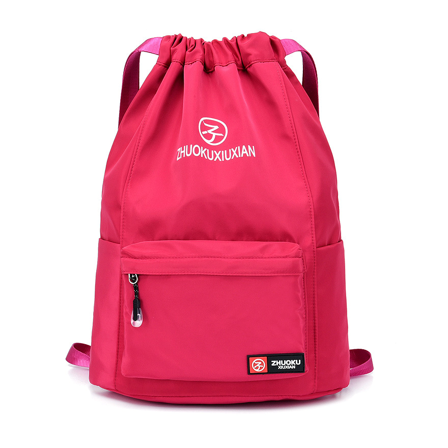 Woman Fashion Waterproof Gym Bag Girls Sports Bag Travel Drawstring Backpack Outdoor bag for Training Swimming Fitness Bags