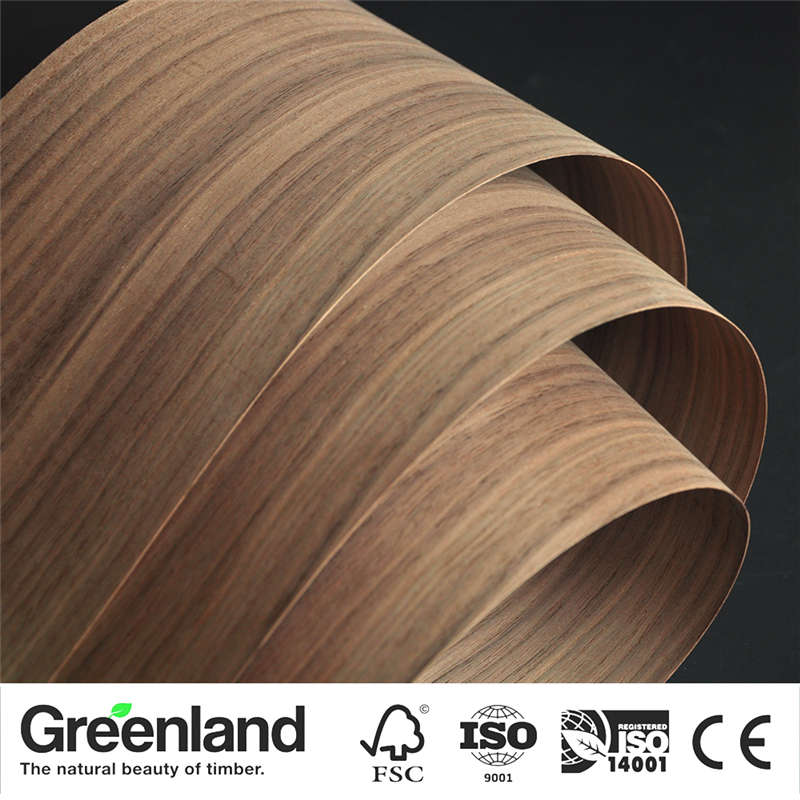 American Walnut(C.C) Wood Veneers Flooring DIY Furniture Natural Material bedroom chair table Skin Size 250x15 cm Natural