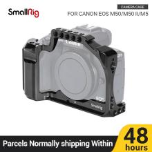 SmallRig Camera Cage for Canon EOS M50 and M5 With Soft Handle Grip for Vlogging Monitor Microphone Attach 2168