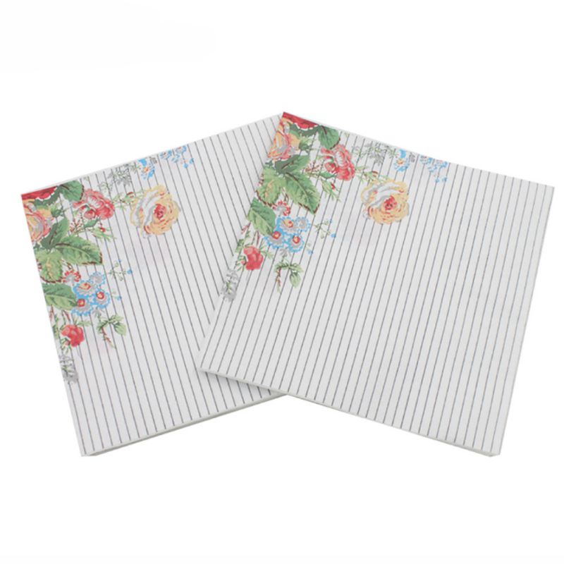 Table Napkin Beauty Printed Tissue Feature Decoration Paper Napkins For Event & Party 33cm * 33cm 20pcs / pack / lot