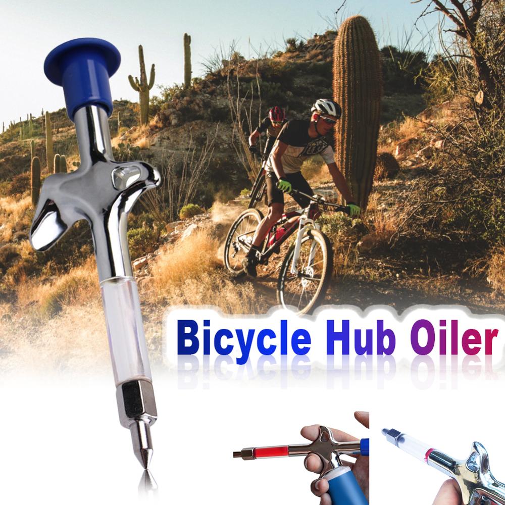 Bicycle Hub Grease Injector road Mountain Bike hub Lubricating oiling tool grease gun Tasteless antirust Bicycle repair tools