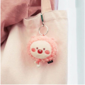 2020 Cartoon Cute Doll Keychains APEACH Bobbin Peach Plush Bag Key Chain Fashion Bag Pendant Pendant Lovers Gift Key Ring