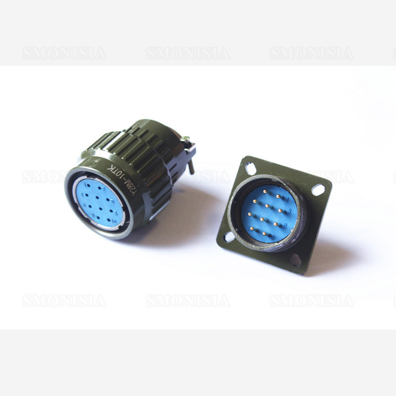 1sets-20sets Aviation Connector 4/7/8/10/12/14/19/24/32/37Pins Fast Buckle Plug Socket YP28 Y28