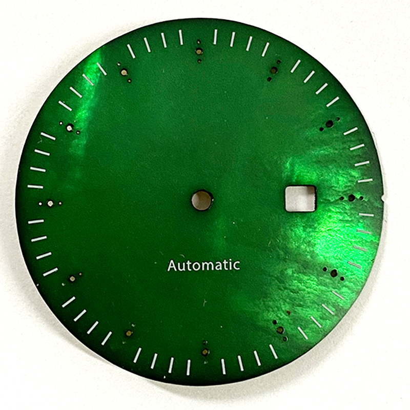Custom made man's watch dial