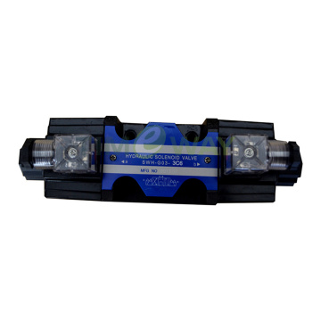 SWH Hydraulic Solenoid Valve SWH-G02-C4-20 Solenoid Directional Control Valve DC24V AC220V AC24OV