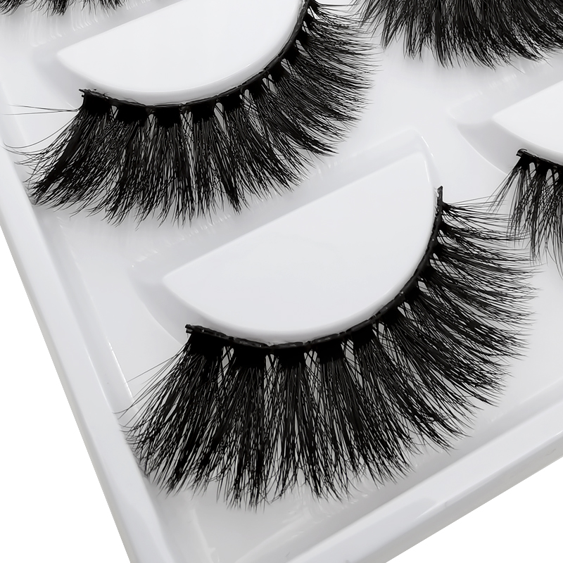 5 Pairs Mink Eyelashes False Eyelashes natural False Lashes 3D Mink Lashes 3D Lashes Mink Faux Cils Cilios Fluffy Fake Eyelashes