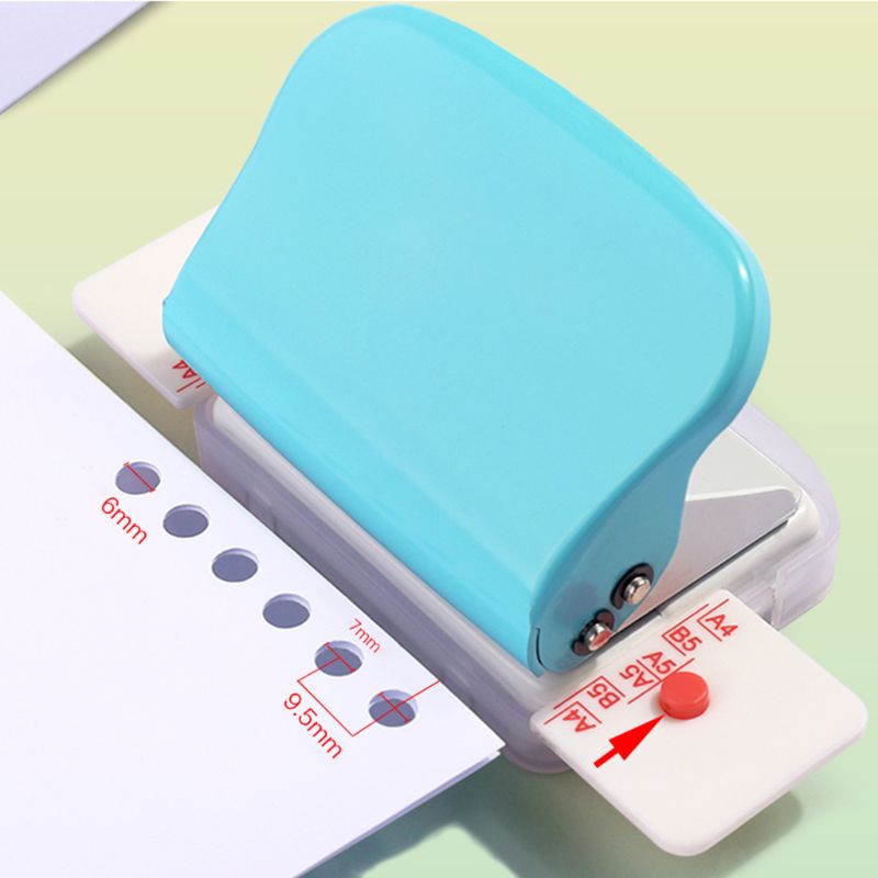 A4 B5 A5 30/26/20 Holes DIY Loose Leaf Hole Puncher Handmade Scrapbook Punch Tools Office School Supplies
