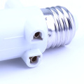 PBT Fireproof E27 Bulb Adapter Lamp Holder Base Socket Conversion with EU Plug AC100-240V 4A for Lights