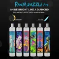 High Quality RandM DAZZLE 2600 Puffs Vape(RGB Lights)