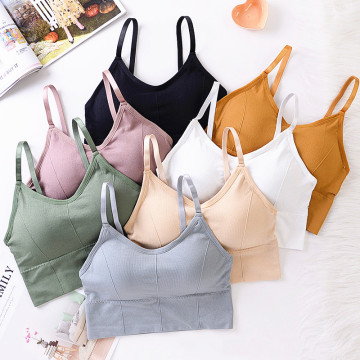 2020 New Women Bras Anti-sweat Shockproof Padded Sports Bra Breathable Sports Bra Yoga Top Running Fitness Workout Sport Top Bra