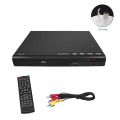 Video Audio Music DVD Player Movie Home 5.1 Surround Sound HD 1080P Entertainment USB Compatible Media With AV Cable For TV