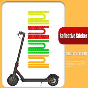 Electric Scooter Reflective Stickers for Xiaomi Mijia M365/Pro Scooter Night Safety Stickers Scooter Parts Accessories