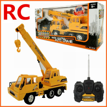 1:26 Remote control crane,Electric engineering vehicles,4-channel car,Wireless RC model toys,Oversized toy car,free shipping