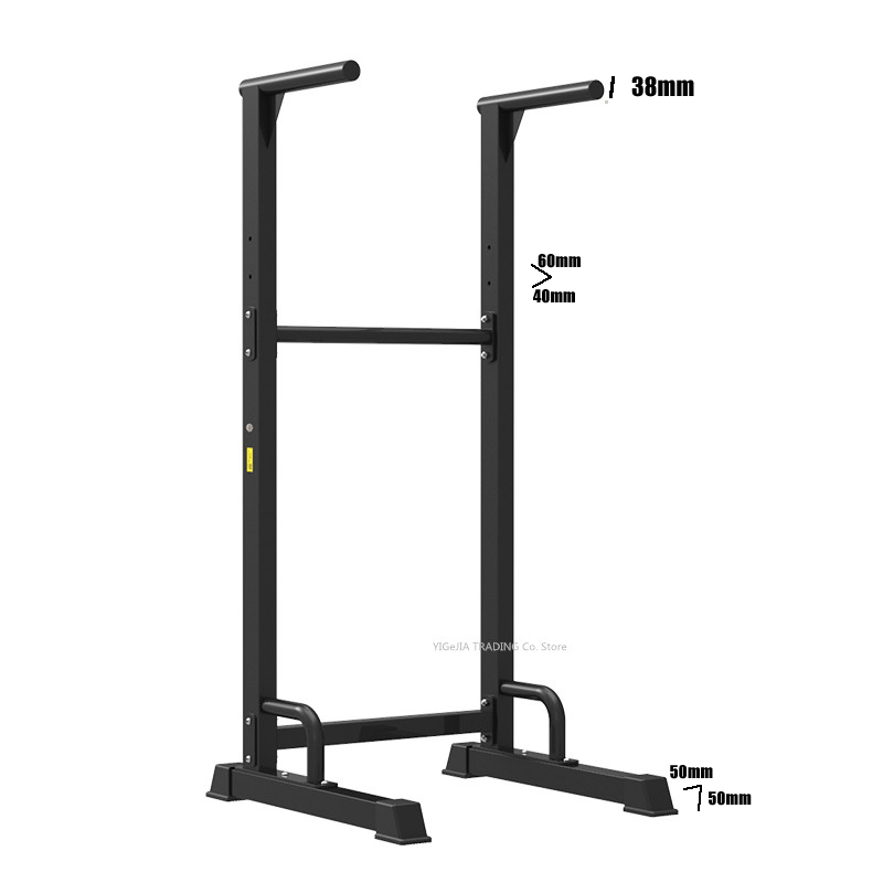 Multi-Function Home Gym 130CM Height Stand Dip Bar, 440 Lbs Capacity Parallel Bars Fitness Station Keep Body Sexy