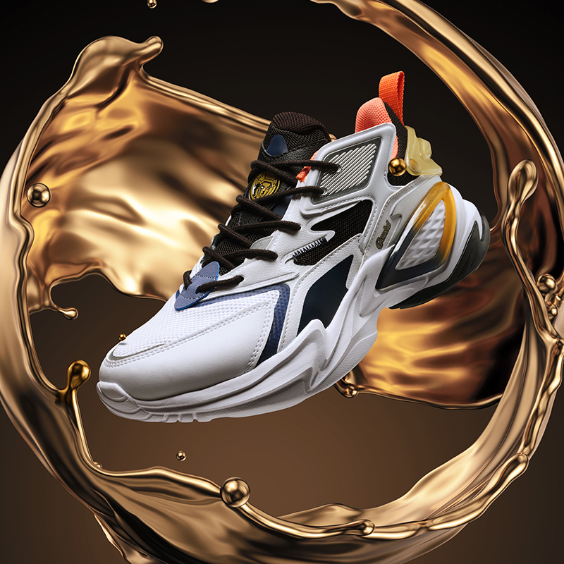 New 361 Degree Saint Seiya Shaka Men's Running Shoes New Style Light Walking Sports Shoes For Men Big