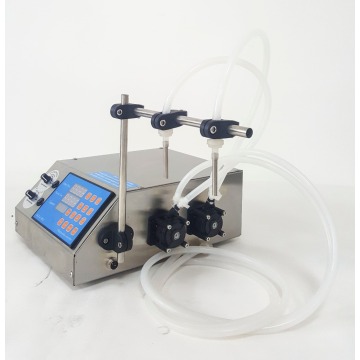 GZL-80 new Digital essential oil filling machine with 2 nozzles model peristaltic pump perfume filler