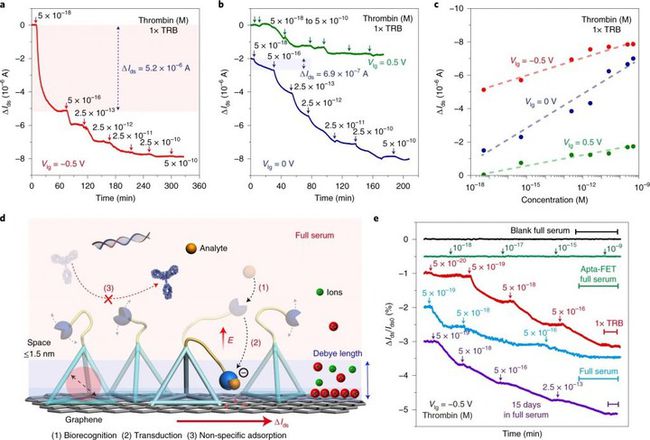 Ultra-sensitive biological detection and long-term stability