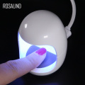 ROSALIND 3W Mini Nail Lamp Curing Tools UV LED Nail Art Manicure Builders With USB Cable Fast Drying Egg Light Nail Dryer