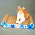 Bone shape cat nail scratching board