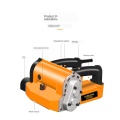 220V 2000W Electric Wall Chaser Groove Cutting Machine Wall Slotting Machine Concrete Planer
