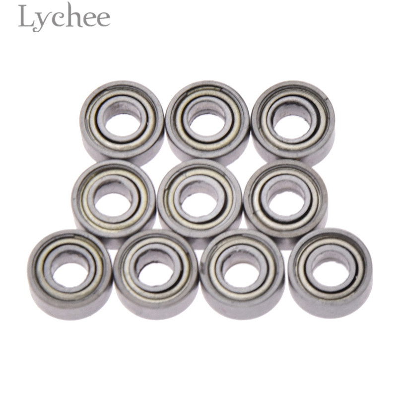 Lychee Life 10pcs 683zz 3x7x3mm Open Miniature Bearings Power Transmission Parts Home Improvement Tools