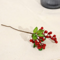 1 Pc Artificial Plastic Fruit Blueberry Green Plant Home Hotel Cafe Decoration Mini Simulation Fruit Fake Decorative Fruit